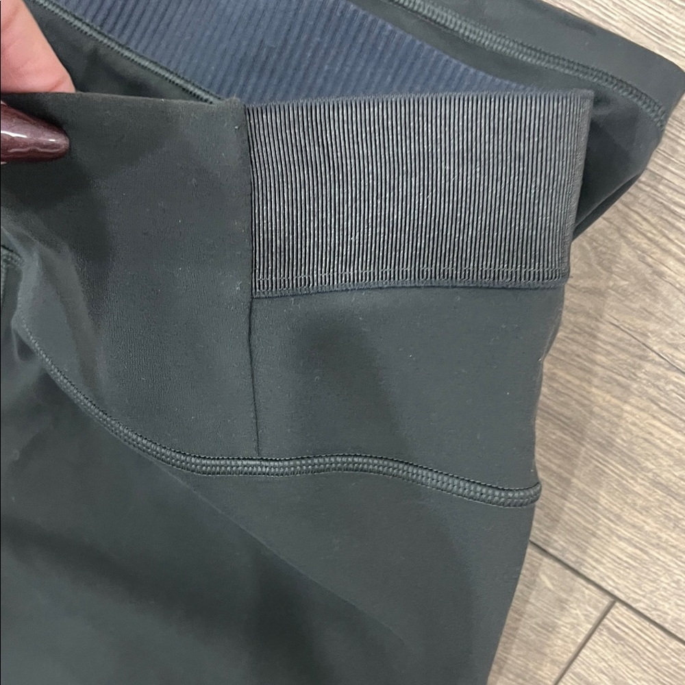 Athleta Split Pants - Deep Olive Green - image 4